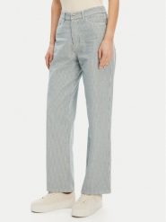 Element Spodnie materiałowe ELJNP00124 Niebieski Regular Fit. Niebieskie spodnie materiałowe damskie Element, bez wzorów, z bawełny. Za 279.99 zł.