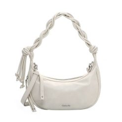 Tamaris Worek TAS Keona Torebki 1 ct Biały Damski. Białe torby na ramię damskie Tamaris, z aplikacjami, z materiału, zdobione, bez dodatków. Za 242.99 zł.