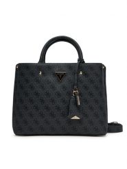 Guess Torebka Meridian II HWSG69 74060 Szary. Szare torebki do ręki damskie Guess, z aplikacjami, ze skóry, bez dodatków. Za 479.99 zł.