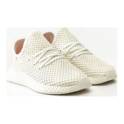 Sneakersy męskie beżowe Adidas Deerupt Runner BD7882 - beżowy. Brązowe buty sportowe męskie Adidas, bez zapięcia, Adidas Advantage, climacool (adidas). Za 399.99 zł.
