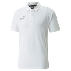 Podkoszulek Puma Teamfinal Casuals Polo, Mężczyźni. Czarne koszulki polo męskie Puma, m, bez wzorów, z bawełny, sportowe, bez ramiączek. Za 290.00 zł.