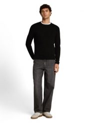 Tom Tailor Denim swetry z dzianiny Mężczyźni Bawełna (100%) czarny, S. Czarne swetry przez głowę męskie Tom Tailor Denim, m, bez wzorów, z bawełny, bez kołnierzyka. Za 199.95 zł.