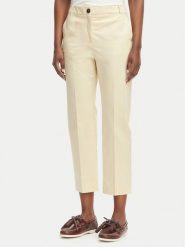 MAX&Co. Spodnie materiałowe Lungo 2616131104200 Beżowy Regular Fit. Brązowe spodnie materiałowe damskie MAX&Co., bez wzorów, z bawełny. Za 579.99 zł.