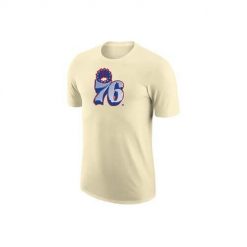 Koszulka sportowa męska Nike Nba Philadelphia 76ers Earned Edition. Brązowe koszulki sportowe męskie Nike, m, bez wzorów, bez kołnierzyka, bez ramiączek. Za 236.00 zł.