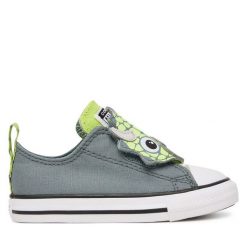 Trampki Converse. Szare trampki i tenisówki chłopięce Converse, bez wzorów, retro, bez zapięcia. Za 249.99 zł.