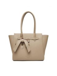 Nine West Torebka CEO-Chelsea-Charm-III-LX10186 Beżowy. Brązowe torebki do ręki damskie Nine West, bez wzorów, z materiału, bez dodatków. Za 369.99 zł.