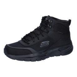 Buty zimowe męskie, Escape Plan 2.0 - Woodrock. Czarne trekkingi męskie Skechers, na wiosnę, za kostkę. Za 339.99 zł.