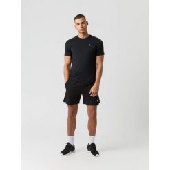 Krótkie spodenki do rakiet 7 cali Björn Borg Ace. Czarne krótkie spodenki sportowe męskie Björn Borg, l, bez wzorów, z materiału, tenisowe. Za 247.00 zł.