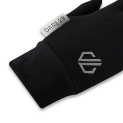 Rękawice dziecięce Endurance Stretch Dare 2b. Czarne rękawiczki dziecięce Dare 2b, bez wzorów. Za 149.50 zł.