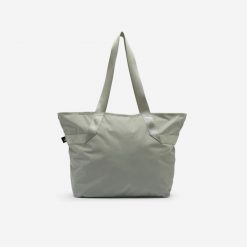 Torba - koszyk 25 litrów. Zielone torby i plecaki dziecięce Decathlon, z materiału. Za 79.99 zł.