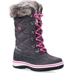 Trollkids Śniegowce Dziecięce Holmenkollen Steel Grey/Magenta 28. Buty zimowe dziewczęce Trollkids. Za 219.00 zł.