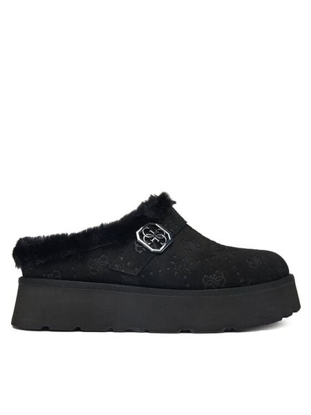 Guess Śniegowce FLFDOC ESU06 Czarny. Czarne śniegowce i trapery damskie Guess, z materiału. Za 639.99 zł.