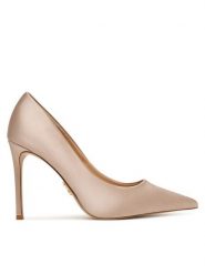 Steve Madden Szpilki Thrive Pump 11003887 Beżowy. Brązowe szpilki damskie Steve Madden, bez wzorów, z materiału, bez obcasa, bez zapięcia. Za 519.99 zł.