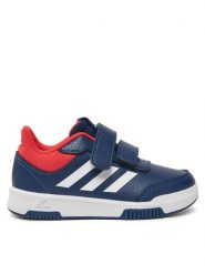Adidas Sneakersy Tensaur JH9539 Granatowy. Niebieskie buty sportowe dziewczęce Adidas, bez wzorów, z materiału, bez zapięcia. Za 129.99 zł.