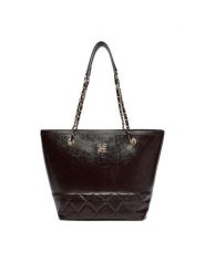 Nine West Torebka C-TRINITY-KY090 Brązowy. Brązowe torebki do ręki damskie Nine West, bez wzorów, z materiału, bez dodatków. Za 229.99 zł.