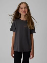 4F T-shirt regular gładki dziewczęcy (2-pack) - multikolor 146/152 (10-12 lat). T-shirty i topy dla dziewczynek 4f, bez wzorów, z bawełny, bez ramiączek. Za 49.99 zł.