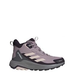 Buty Terrex Anylander Mid Rain.Rdy Hiking. Czarne trekkingi damskie Adidas. W wyprzedaży za 399.25 zł.