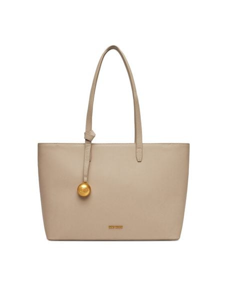 Gino Rossi Torebka RC-19686 Écru. Torebki do ręki damskie Gino Rossi, bez wzorów, z materiału, bez dodatków. Za 279.99 zł.