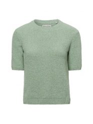 Marc O'Polo Sweter Kobiety Bawełna zielony, M. Zielone swetry damskie Marc O'Polo, m, bez wzorów, z bawełny, eleganckie, bez kołnierzyka, bez ramiączek, bez kaptura. Za 429.95 zł.