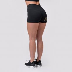 Legginsy fitness krótkie damskie Nebbia Intense Gold Print Czarne. Czarne legginsy damskie Nebbia, m, bez wzorów. Za 214.95 zł.