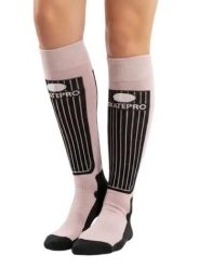 Sporty zimowe Skarpety termiczne unisex SkatePro Merino Skarpety Narciarskie. Czerwone skarpety damskie SKATEPRO, bez wzorów, z poliamidu. Za 124.99 zł.