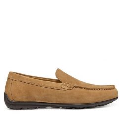 Mokasyny Geox. Brązowe mokasyny męskie Geox. Za 309.99 zł.