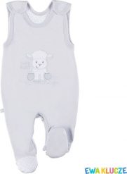 Ewa Klucze ŚPIOCH NEWBORN SZARY Ewa Klucze 56. Szare śpioszki niemowlęce Ewa Klucze, bez ramiączek. Za 38.99 zł.