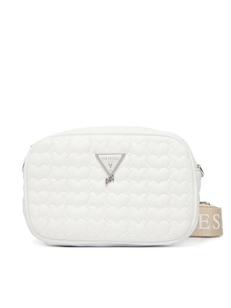 Guess Torebka J6GZ01 WHEG0 Biały. Białe torby i plecaki dziecięce Guess, ze skóry. Za 242.99 zł.