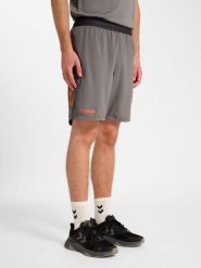 Spodenki treningowe Hummel Blaze Pro. Szare szorty sportowe damskie Hummel, m, bez wzorów, z materiału, klasyczne, z standardowym stanem, na fitness i siłownię. Za 126.50 zł.