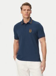 Aeronautica Militare Polo 261PO1914UP00403 Niebieski Regular Fit. Niebieskie koszulki polo męskie Aeronautica Militare, m, bez wzorów, z bawełny, bez ramiączek. Za 399.99 zł.