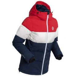 Damska kurtka puchowa Daehlie Sportswear Podium Flag. Białe kurtki damskie DAEHLIE, na zimę, l, bez wzorów, z poliamidu, bez kaptura. Za 983.00 zł.
