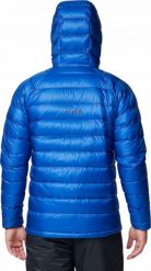 Columbia Arctic Crest Down Hooded Jacket 2088774433 Niebieskie M. Niebieskie kurtki męskie Columbia, m, bez wzorów, bez kaptura. Za 996.62 zł.