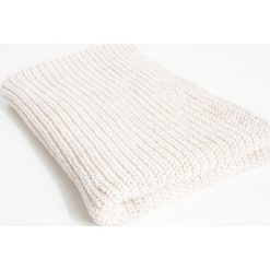 Simple - Komin. Szare szaliki i chusty damskie marki Simple, z dzianiny. W wyprzedaży za 79.90 zł.