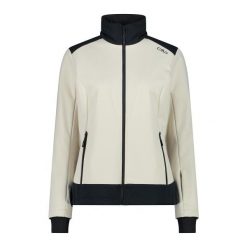 Kurtka damska turystyczna CMP 34A2436. Brązowe kurtki sportowe damskie CMP, l, bez wzorów, z softshellu, z kapturem, trekkingowe. Za 409.99 zł.