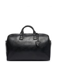 Guess Torba weekendowa V6BZ05 W4592 Czarny. Czarne torebki do ręki damskie Guess, z aplikacjami, ze skóry, bez dodatków. Za 524.99 zł.