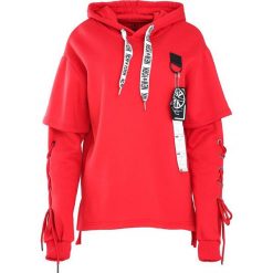 Czerwona Bluza Another Life. Bluzy męskie marki Born2be. Za 64.99 zł.