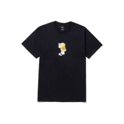 Koszulka turystyczna męska HUF Hot Shit. Czarne koszulki sportowe męskie HUF, m, bez wzorów, z bawełny, bez kołnierzyka, bez ramiączek, trekkingowe. W wyprzedaży za 82.79 zł.