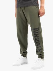 Spodnie do biegania Lonsdale Logo Large. Czarne spodnie sportowe męskie Lonsdale, s, bez wzorów, z dresówki, do biegania. Za 216.50 zł.