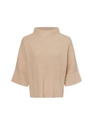 Someday Sweter z zawartością wełny - Talja Kobiety Sztuczne włókno beżowy, S. Brązowe swetry damskie someday., s, bez wzorów, z wełny, bez kołnierzyka, bez ramiączek, bez kaptura. Za 499.95 zł.