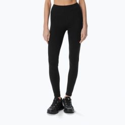 Legginsy treningowe damskie Cardio Bunny HCB-126-004. Czarne legginsy damskie Cardio Bunny, s, bez wzorów, z materiału, na fitness i siłownię. Za 179.99 zł.