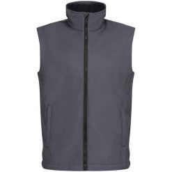 Męska Kamizelka Ablaze Softshell Do Nadruku. Czarne kurtki męskie Regatta, m, bez wzorów, z softshellu, sportowe, bez kaptura. Za 115.99 zł.