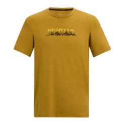 T-shirt Męski Z Górą Fingal. Brązowe t-shirty męskie Regatta, m, bez wzorów, sportowe, bez kołnierzyka. Za 75.99 zł.