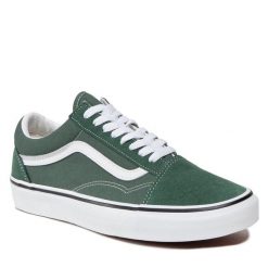 Tenisówki Vans. Niebieskie trampki i tenisówki chłopięce Vans, bez wzorów, bez zapięcia. Za 179.99 zł.