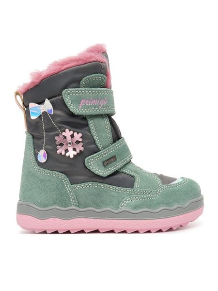 Primigi Śniegowce GORE-TEX 8883700 M Zielony. Zielone buty zimowe dziewczęce Primigi, bez wzorów, z gore-texu, bez zapięcia. Za 369.99 zł.