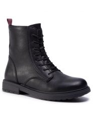 Geox Kozaki J Eclair G. D J049QD 000BC C9999 D Czarny. Czarne buty zimowe dziewczęce Geox, bez wzorów, ze skóry, bez zapięcia. Za 249.99 zł.