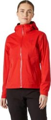 Damska kurtka wodoodporna Helly Hansen Momentum 3L Stretch. Czerwone kurtki damskie Helly Hansen, na lato, l, bez wzorów, z materiału, bez kaptura. Za 1,022.05 zł.