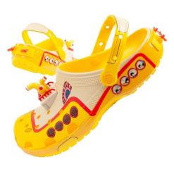 Klapki sandały chodaki męskie Crocs The Beatles. Czerwone sandały męskie Crocs, z materiału, bez zapięcia. Za 219.00 zł.