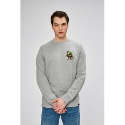 Dickies - Bluza. Szare bluzy męskie Dickies, z nadrukiem, z bawełny. W wyprzedaży za 119.90 zł.