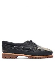 Timberland Półbuty TB0A2GNVAFT1 Czarny. Czarne półbuty damskie Timberland, bez wzorów, ze skóry, bez obcasa, na płaskiej podeszwie, bez zapięcia. Za 899.99 zł.