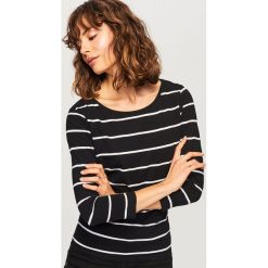 T-shirt z bawełny organicznej - Wielobarwn. Brązowe t-shirty damskie Reserved, z bawełny. Za 29.99 zł.